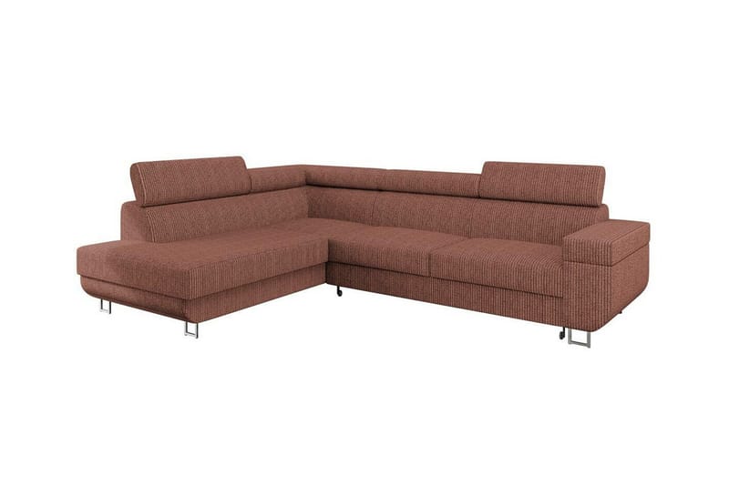 Kintore 3-pers. Hjørnesovesofa - Lysebrun - Møbler - Sofaer - Sovesofaer