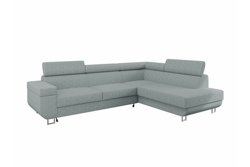 Kintore 3-pers. Hjørnesovesofa - Lysegrå/Mørkegrå - Møbler - Sofaer - Sovesofaer