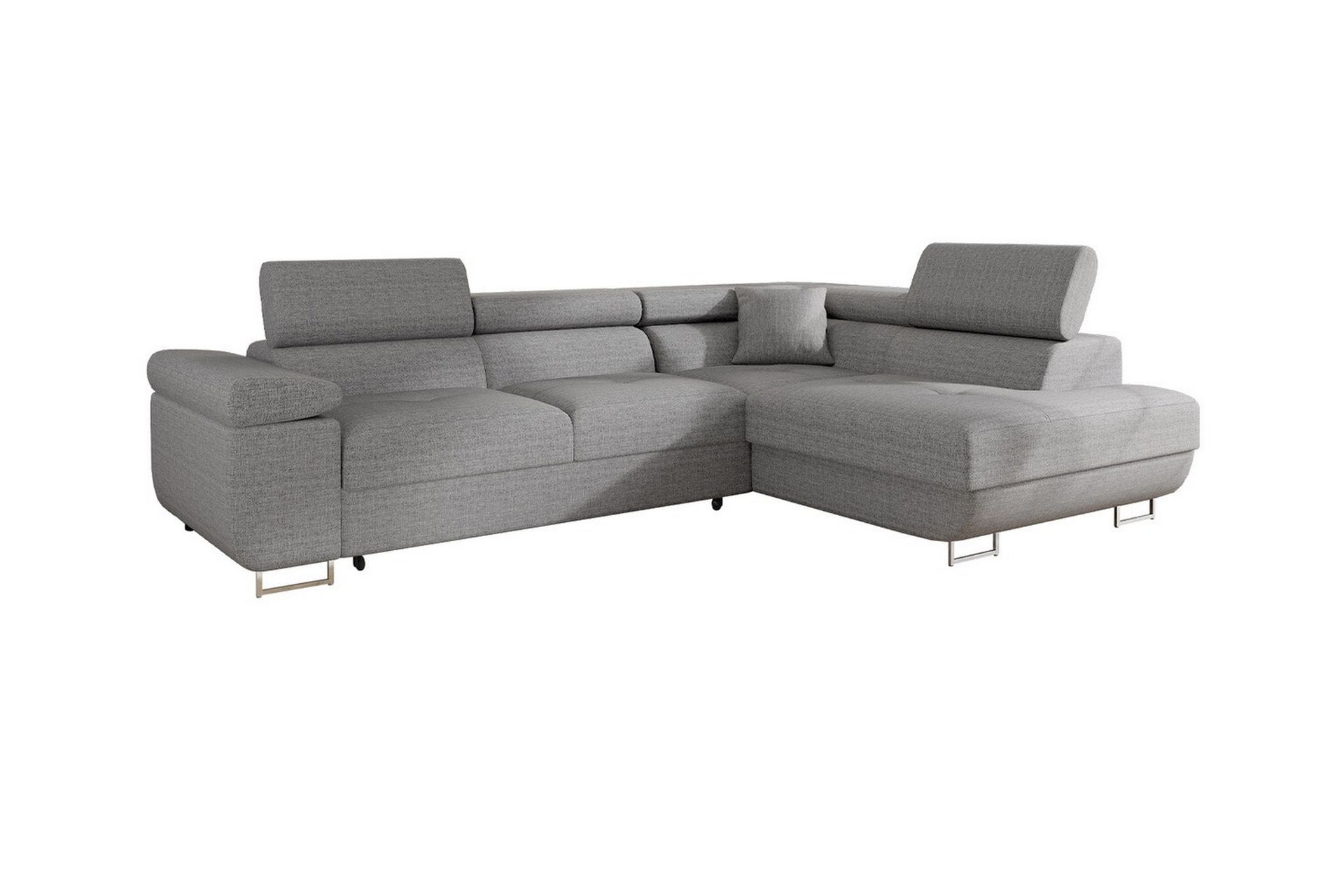 Kintore 3-pers. Hjørnesovesofa - Lysegrå - Møbler - Sofaer - Sovesofaer
