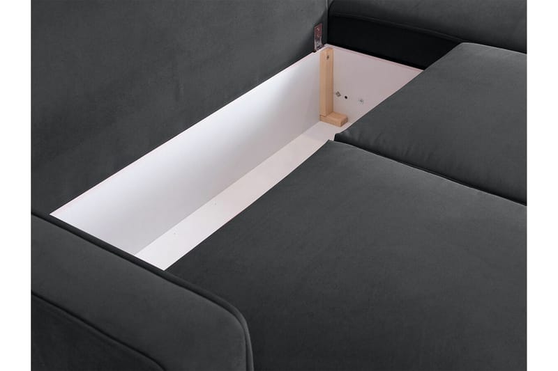 Kintore 3-pers. Hjørnesovesofa - Gul - Møbler - Sofaer - Sovesofaer