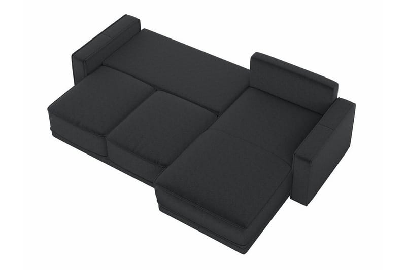 Kintore 3-pers. Hjørnesovesofa - Mørkegrå - Møbler - Sofaer - Sovesofaer