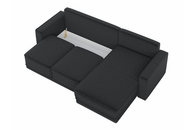 Kintore 3-pers. Hjørnesovesofa - Lyserød - Møbler - Sofaer - Sovesofaer