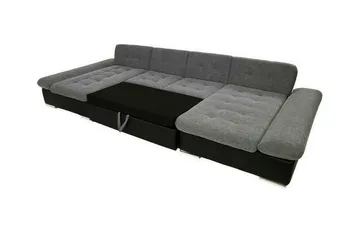 Kintore 4-sits Hörnbäddsoffa Brown - Møbler - Sofaer - Sovesofaer