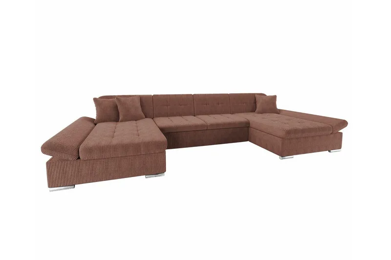 Kintore 4-sits Hörnbäddsoffa NO_BRAND Brown, undefined