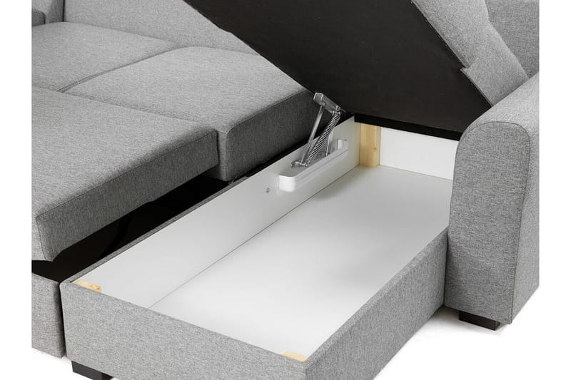 Kintore 4-sits Hörnbäddsoffa White - Møbler - Sofaer - Sovesofaer