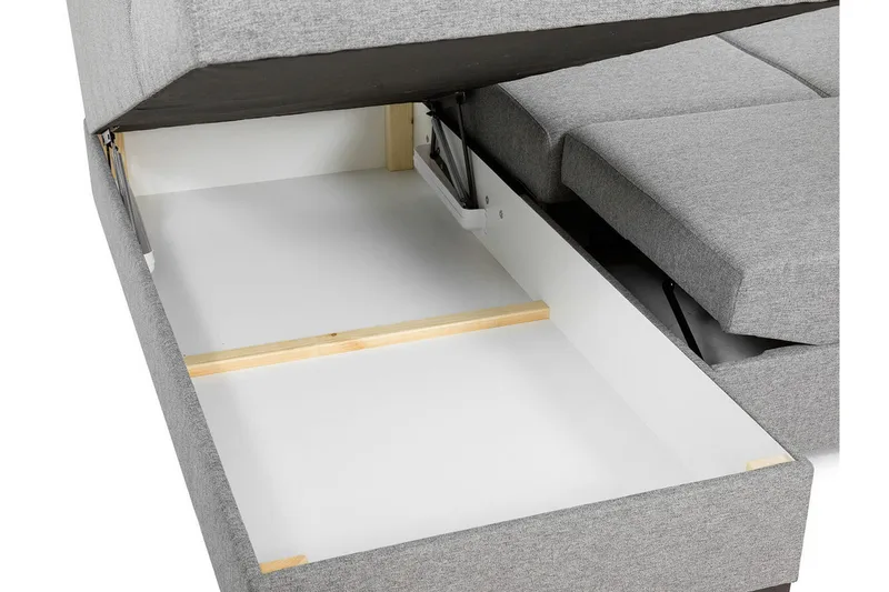 Kintore 4-sits Hörnbäddsoffa White - Møbler - Sofaer - Sovesofaer