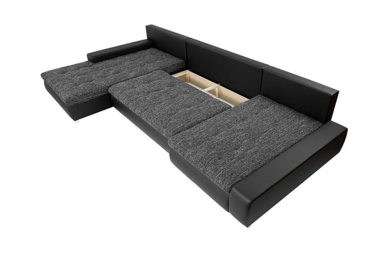 Kintore 4-pers. Hjørnesovesofa - Beige - Møbler - Sofaer - Sovesofaer