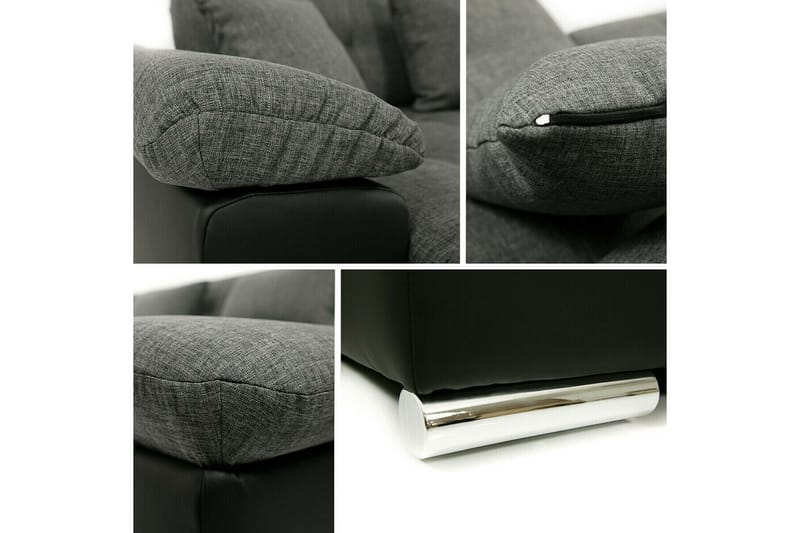 Kintore 4-pers. Hjørnesovesofa - Mørk rosa - Møbler - Sofaer - Sovesofaer