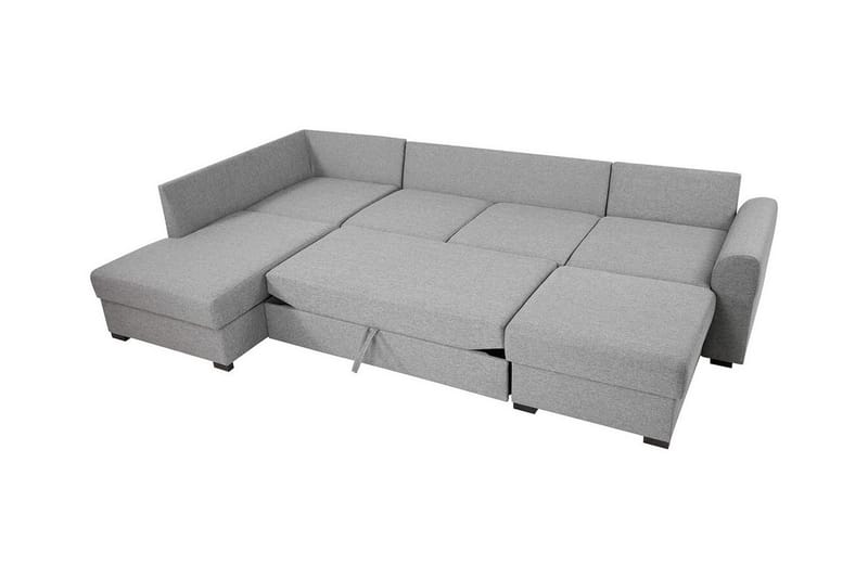 Kintore 4-pers. Hjørnesovesofa - Hvid - Møbler - Sofaer - Sovesofaer