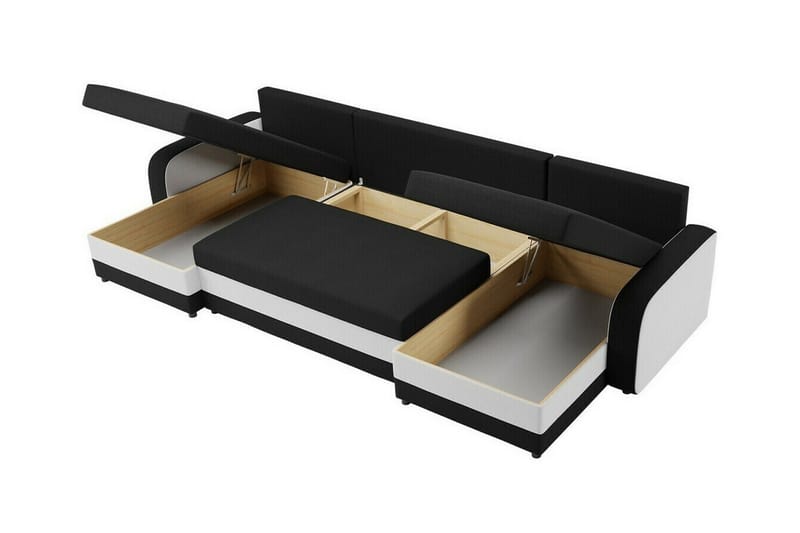 Kintore 4-pers. Hjørnesovesofa - Mørkeblå - Møbler - Sofaer - Sovesofaer
