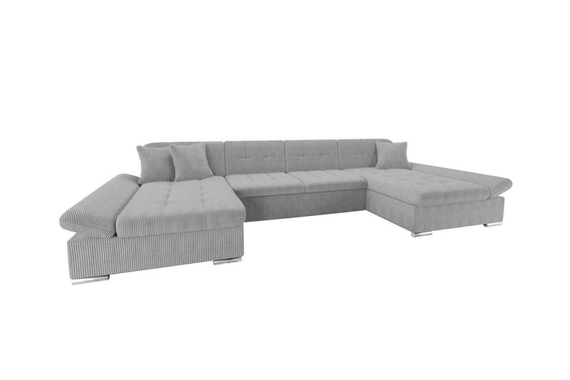 Kintore 4-pers. Hjørnesovesofa - Lysegrå - Møbler - Sofaer - Sovesofaer