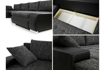 Kintore 4-personers hjørnesovesofa - Møbler - Sofaer - Sovesofaer