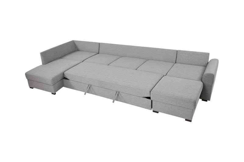Kintore 6-pers. Hjørnesovesofa - Hvid - Møbler - Sofaer - Sovesofaer