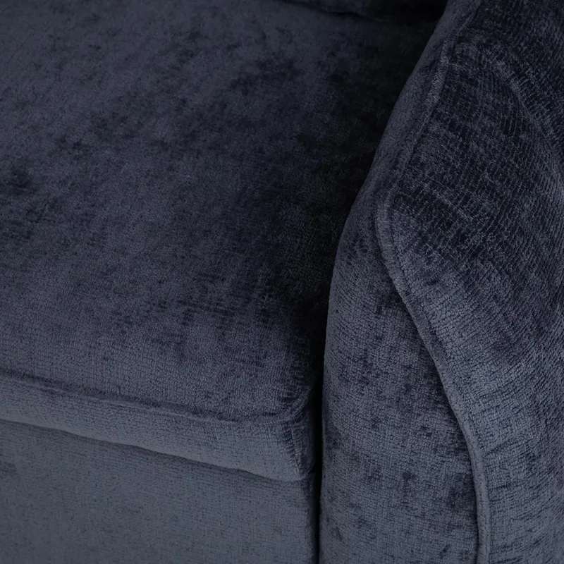 Klevor Vendbar L-formet Hjørnesovesofa 132x198 cm med Opbevaring i Stof - Blå - Møbler - Sofaer - Sovesofaer