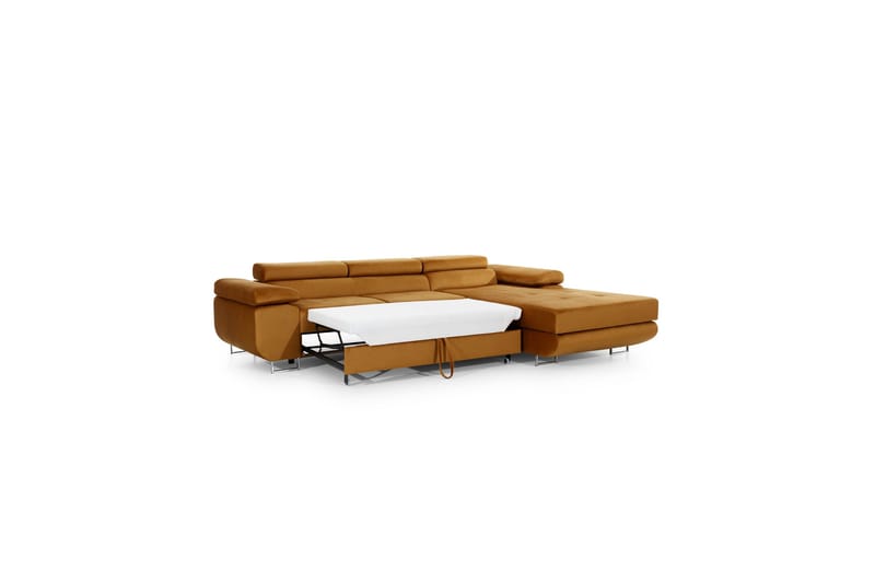 Klinka Sovesofa med Divan Højre - Grå/Hvid - Møbler - Sofaer - Sovesofaer