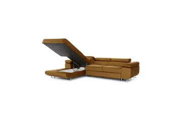 Klinka Sovesofa med Divan Venstre - Gul - Møbler - Sofaer - Sovesofaer