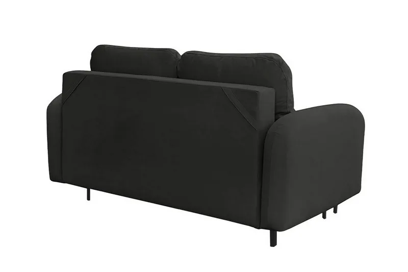 Knocklong 2-sits Bäddsoffa Black - Møbler - Sofaer - Sovesofaer