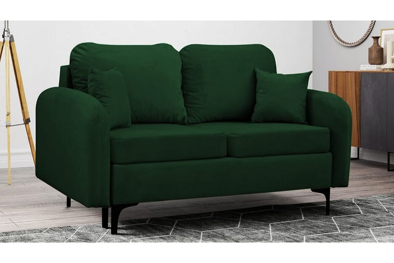 Knocklong 2-sits Bäddsoffa Dark green - Møbler - Sofaer - Sovesofaer