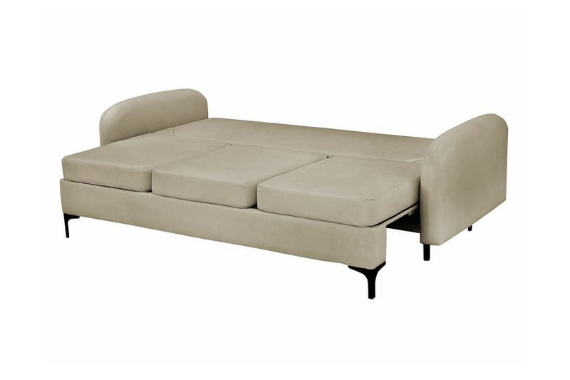 Knocklong 2-sits Bäddsoffa NO_BRAND beige - Møbler - Sofaer - Sovesofaer