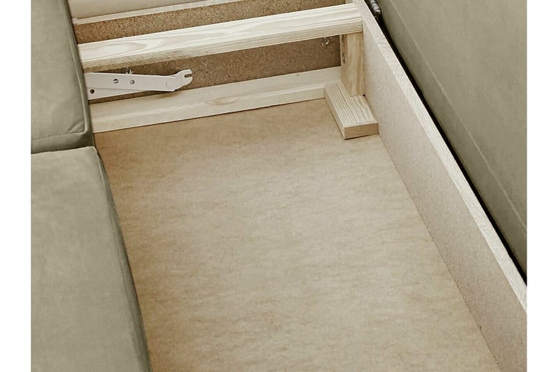 Knocklong 2-sits Bäddsoffa NO_BRAND Brown - Møbler - Sofaer - Sovesofaer