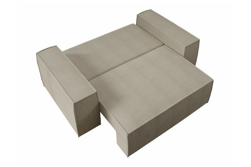 Knocklong 2-sits Bäddsoffa NO_BRAND Cream - Møbler - Sofaer - Sovesofaer