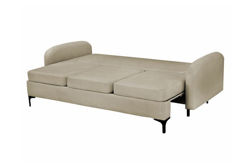 Knocklong 2-sits Bäddsoffa NO_BRAND Dark grey - Møbler - Sofaer - Sovesofaer