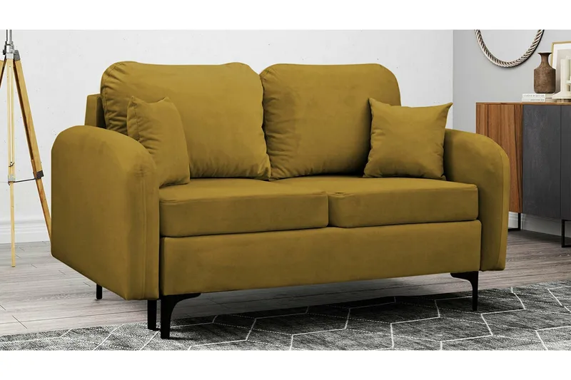 Knocklong 2-sits Bäddsoffa NO_BRAND Green - Møbler - Sofaer - Sovesofaer