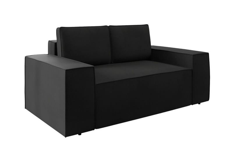 Knocklong 2-personers Sovesofa, Sort