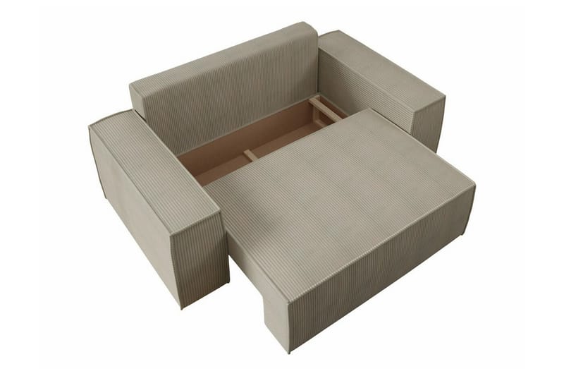 Knocklong 2-personers Sovesofa - Lysebrun - Møbler - Sofaer - Sovesofaer