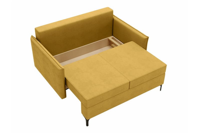 Knocklong 2-personers Sovesofa - Gul - Møbler - Sofaer - Sovesofaer