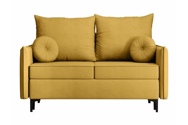 Knocklong 2-personers Sovesofa, Gul
