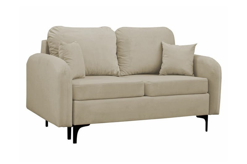 Knocklong 2-personers Sovesofa - Beige - Møbler - Sofaer - Sovesofaer