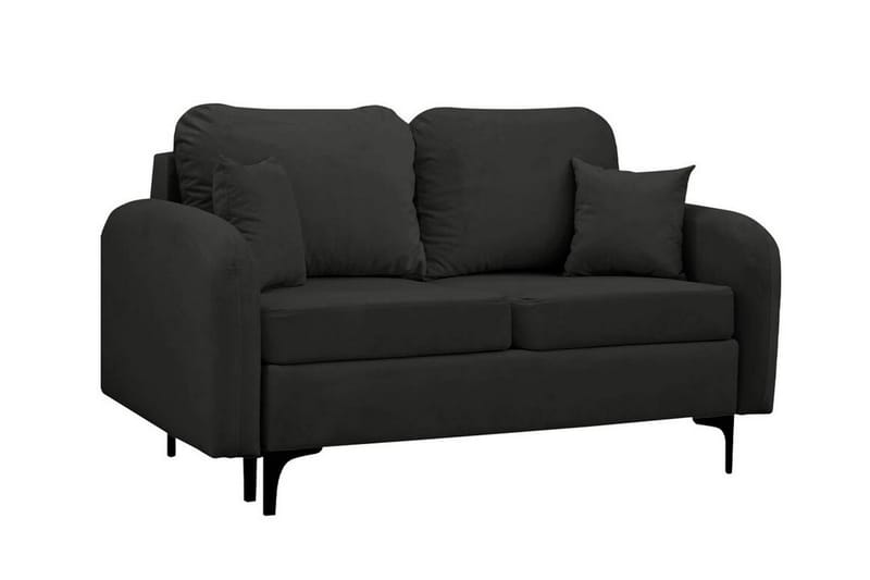 Knocklong 2-personers Sovesofa - Sort - Sovesofaer - 2 personers sovesofa