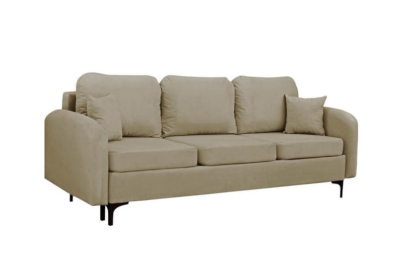 Knocklong 2-personers Sovesofa - Beige - Møbler - Sofaer - Sovesofaer