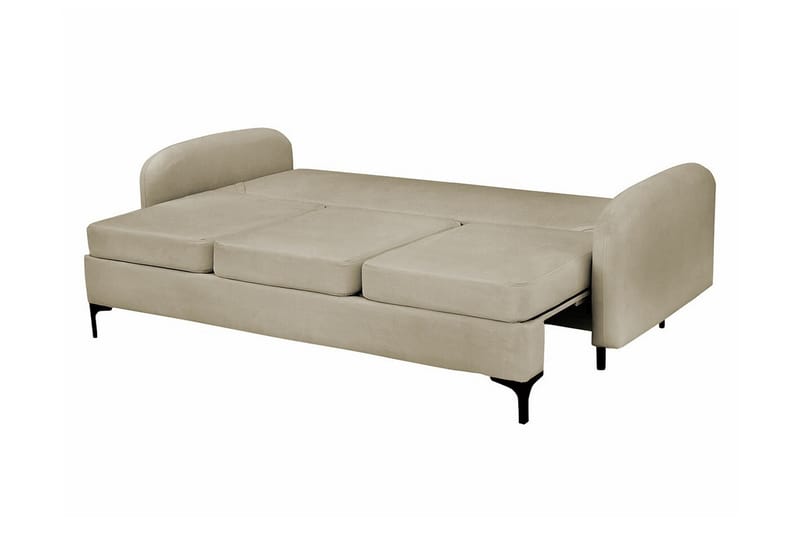 Knocklong 2-personers Sovesofa - Sort - Møbler - Sofaer - Sovesofaer