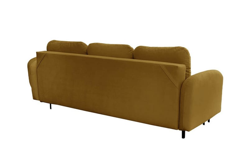 Knocklong 2-personers Sovesofa - Gul-Grøn - Sovesofaer - 2 personers sovesofa