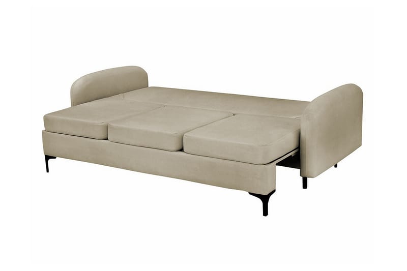 Knocklong 2-personers Sovesofa - Gul-Grøn - Sovesofaer - 2 personers sovesofa