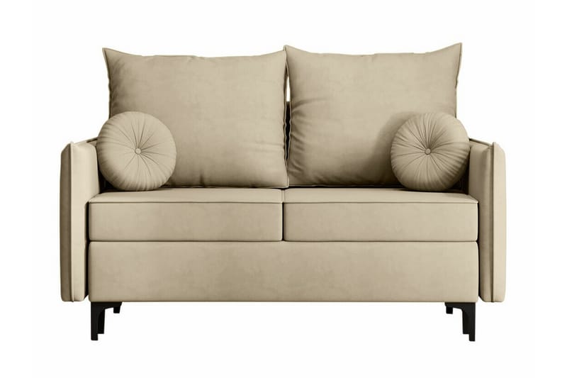 Knocklong 2-personers Sovesofa - Cream - Møbler - Sofaer - Sovesofaer