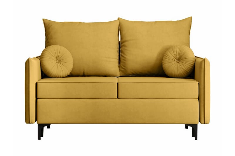 Knocklong 2-personers Sovesofa - Gul - Møbler - Sofaer - Sovesofaer