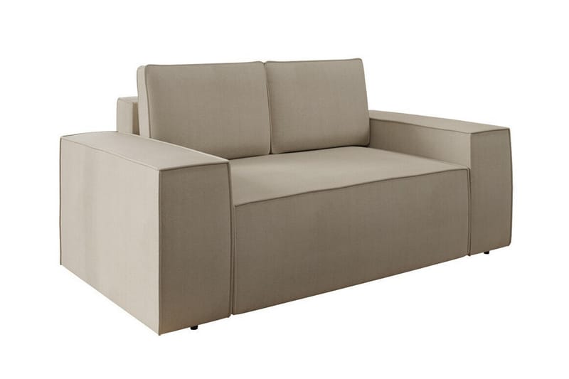 Knocklong 2-personers Sovesofa - Lysebrun - Møbler - Sofaer - Sovesofaer