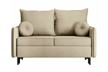 Knocklong 2-personers Sovesofa - Cream - Møbler - Sofaer - Sovesofaer