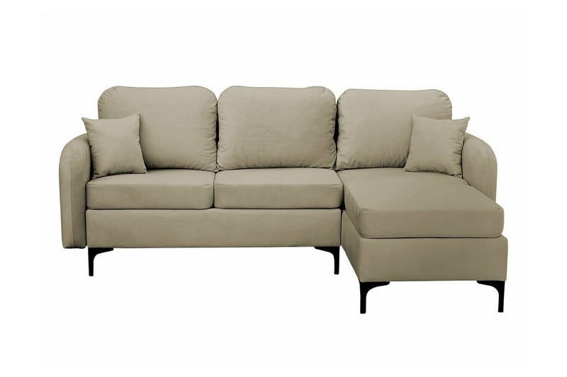 Knocklong 3-sits Hörnbäddsoffa beige - Møbler - Sofaer - Sovesofaer