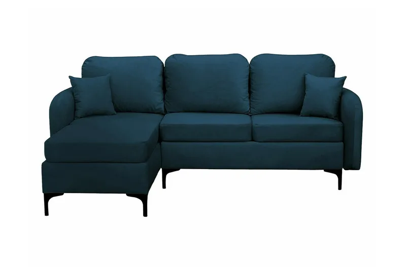 Knocklong 3-sits Hörnbäddsoffa Dark blue - Møbler - Sofaer - Sovesofaer