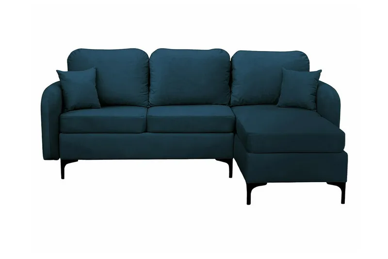 Knocklong 3-sits Hörnbäddsoffa Dark blue - Møbler - Sofaer - Sovesofaer