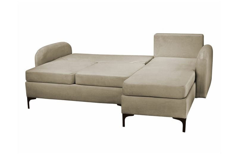 Knocklong 3-sits Hörnbäddsoffa Dark grey - Møbler - Sofaer - Sovesofaer