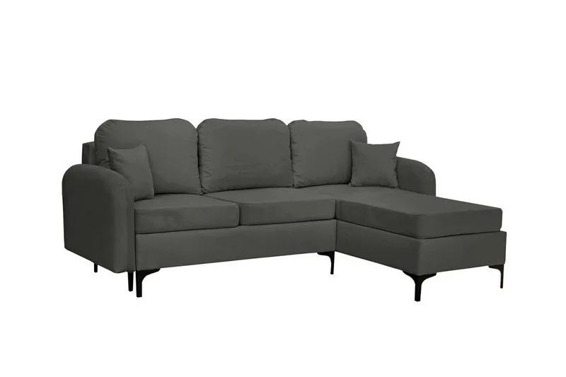 Knocklong 3-sits Hörnbäddsoffa NO_BRAND Dark grey, undefined