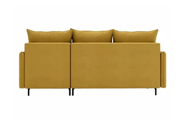 Knocklong 3-personers Hjørnesovesofa - Grå - Møbler - Sofaer - Sovesofaer
