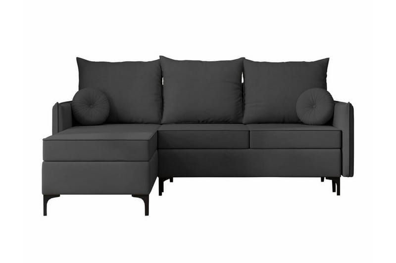 Knocklong 3-personers Hjørnesovesofa, Mørkegrå
