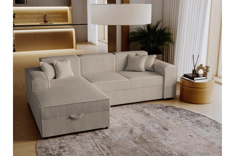 Knocklong 3-personers Hjørnesovesofa - Møbler - Sofaer - Sovesofaer