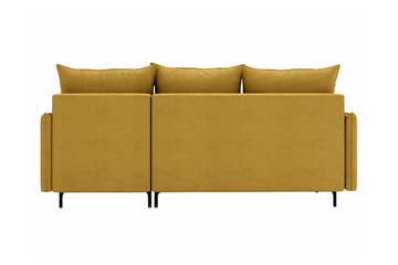 Knocklong 3-personers Hjørnesovesofa - Grå - Møbler - Sofaer - Sovesofaer